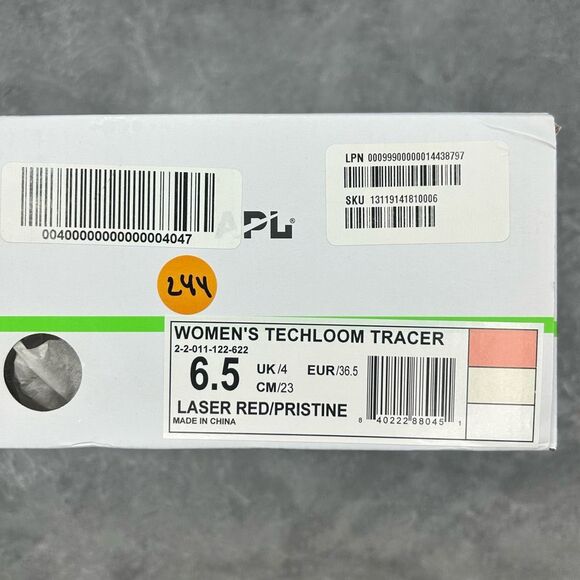 NWT APL Neon Orange Techloom Tracer Sneaker Size 6.5 Running Performance - Picture 9 of 14